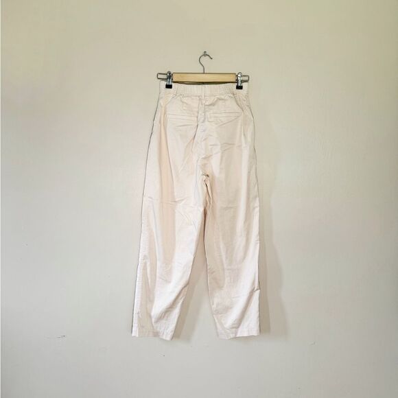SALE! Peach J. Crew Pleated Straight Leg Pants Size 2 EUC - Picture 2 of 6